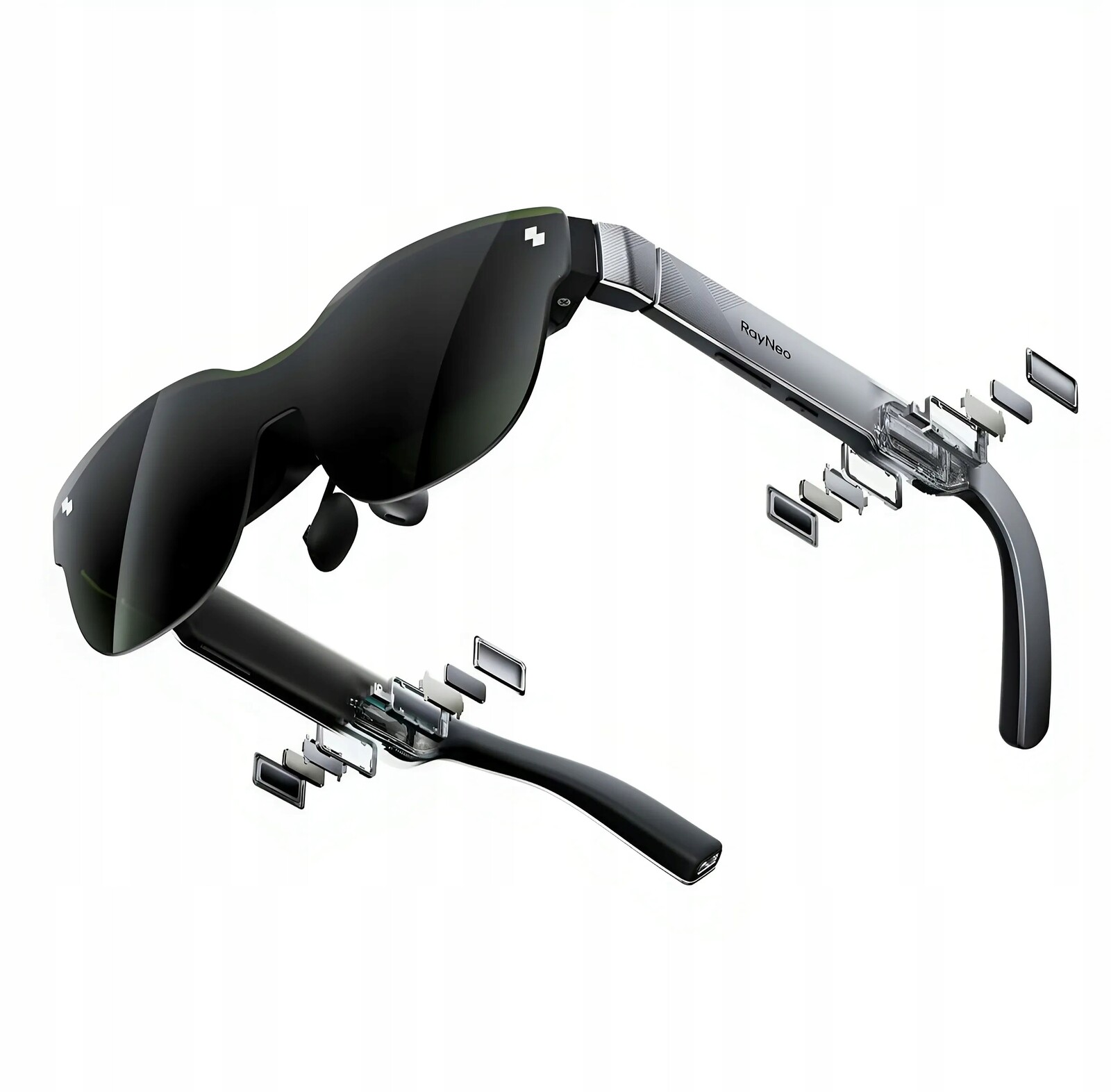 Brýle RayNeo Air 3s Ar/xr, přenosné Ar video brýle, herní brýle