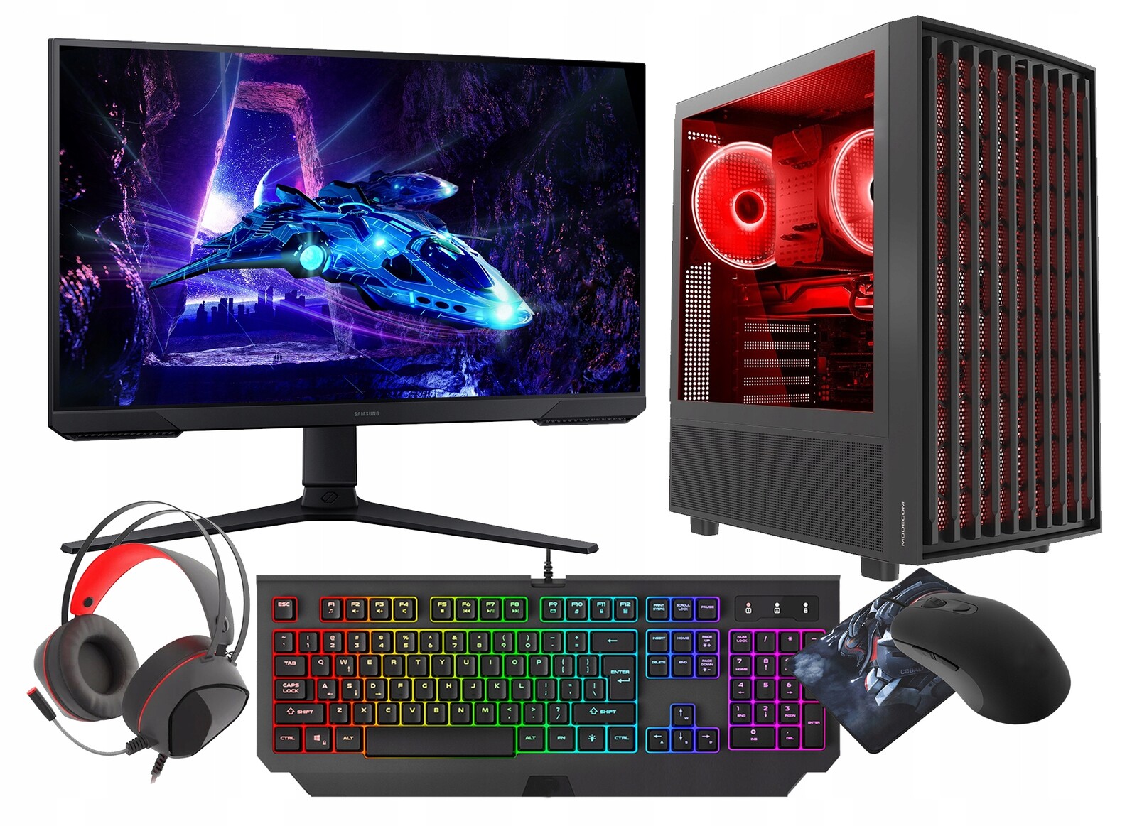 Vist BreezePC R7 8700F Rtx 5060Ti 32GB Ssd 1TB W11 WiFi LCD 24 180Hz DLSS4