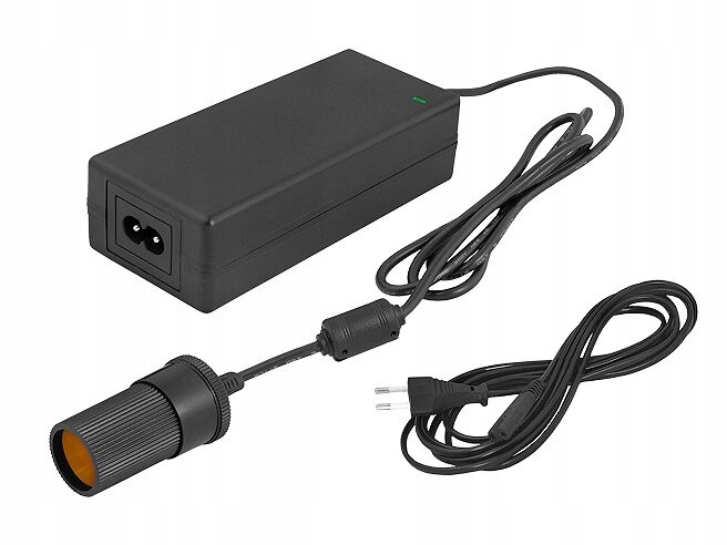 Impulsní napájecí zdroj +12V 5A se zásuvkou zapalovače Lamex