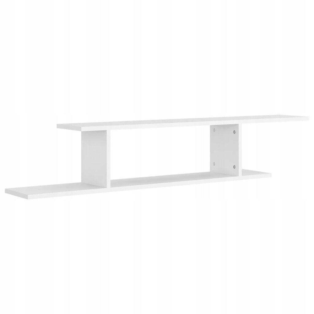 vidaXL Závěsná skříňka pod Tv, bílá, 125 x 18 x 23 cm