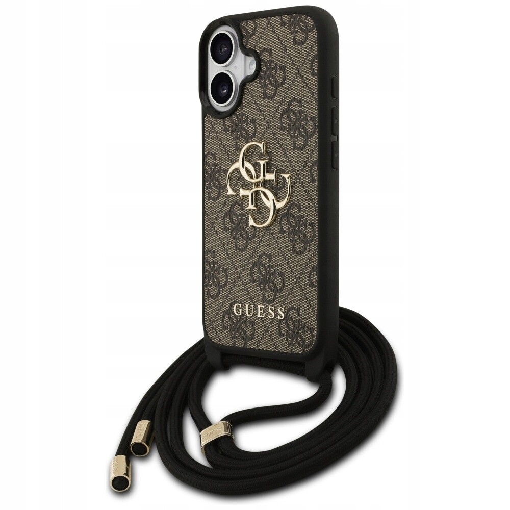 pouzdro Guess 4G Stap Crossbody obal rameno kryt iPhone 17