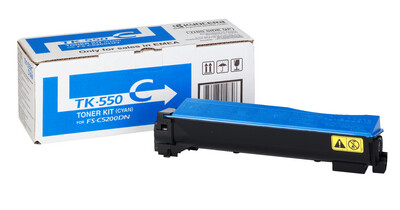 Toner Kyocera TK-550C 1T02HMCEU0 modrý (cyan)