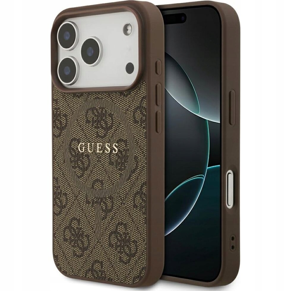 Pouzdro Guess pro iPhone 17 Pro, pro MagSafe, pevný kryt, obal , módní pouzdro