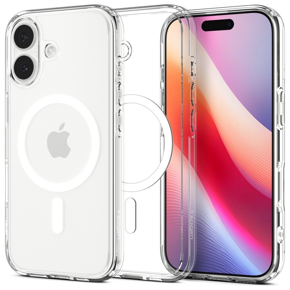 Pouzdro Spigen Ultra Hybrid Mag MagSafe pro iPhone 17, bílé
