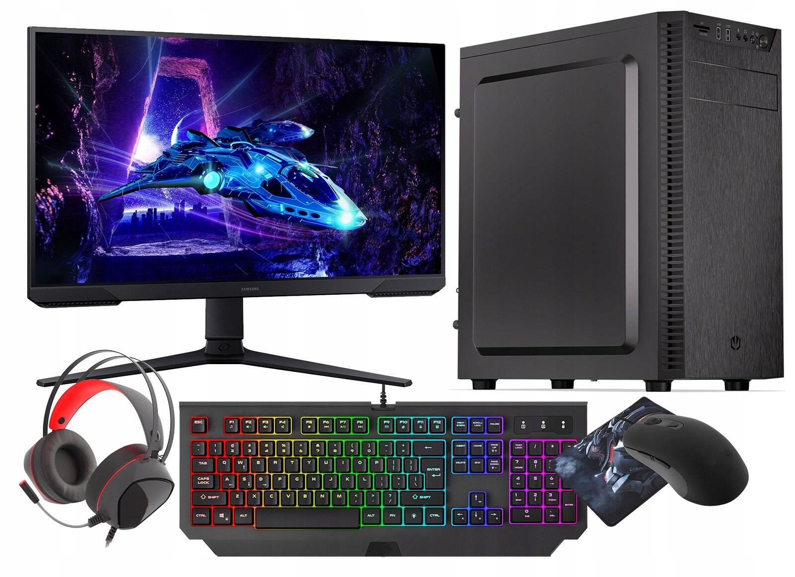 Ai Pc Vist R5 8600G 32GB DDR5 Radeon 760M Ssd 1TB nVme Wifi W11 24