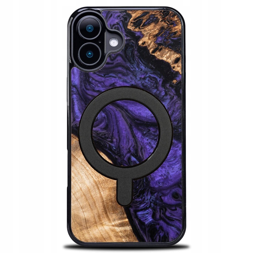 Pouzdro Bewood Unique pro iPhone 17 fialové s MagSafe