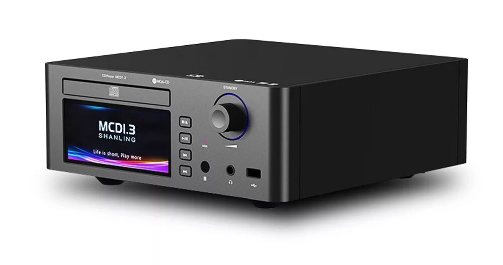 Shanling MCD1.3 (černý) CD s Wi-Fi a Bluetooth Akm Dac Mqa-cd