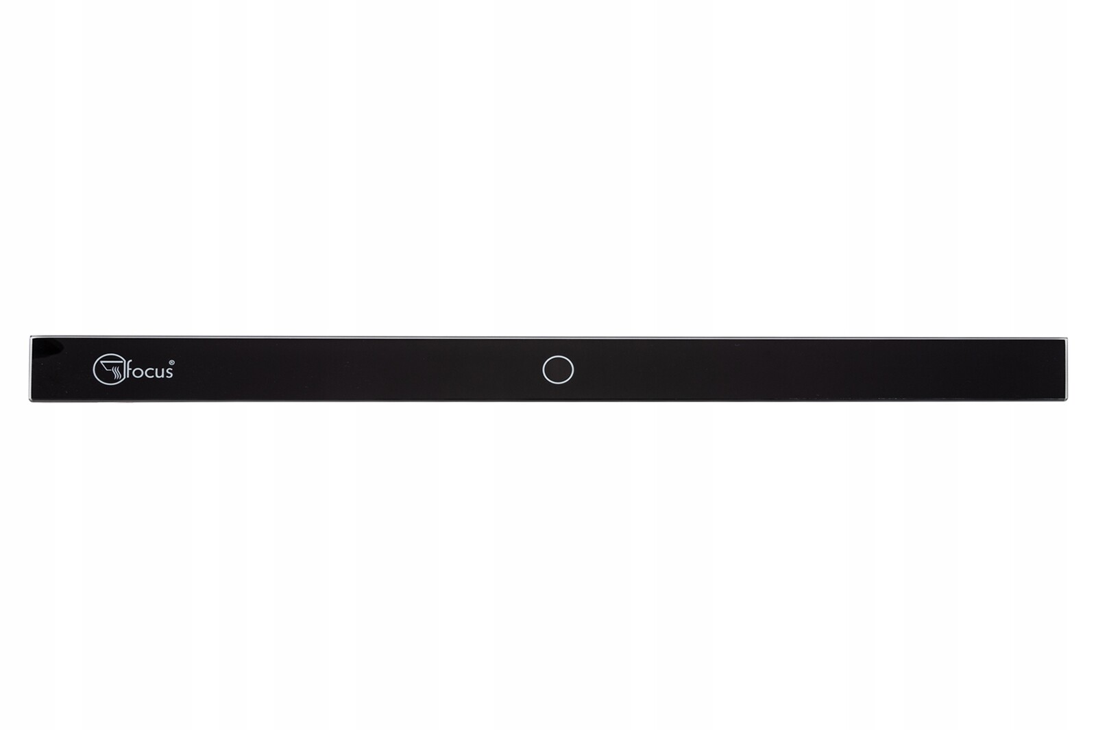 Přední sklo tvrzené sklo, panel pro digestoř Focus Modo 50 Inox nebo Černý