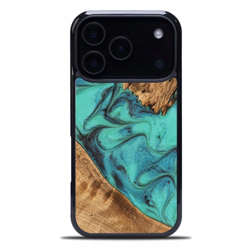 Pouzdro Bewood Unique pro iPhone 17 Pro tyrkysové