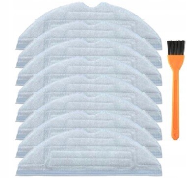 8x Mikrovláknová mopová utěrka pro vysavač Roborock S7 S7 max S7 Plus S8