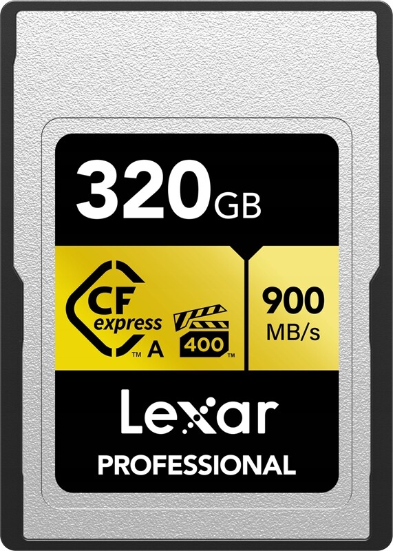 Lexar Paměťová karta CFexpress Pro Gold R900/W800 (VPG400) 320 Gb (typ A)
