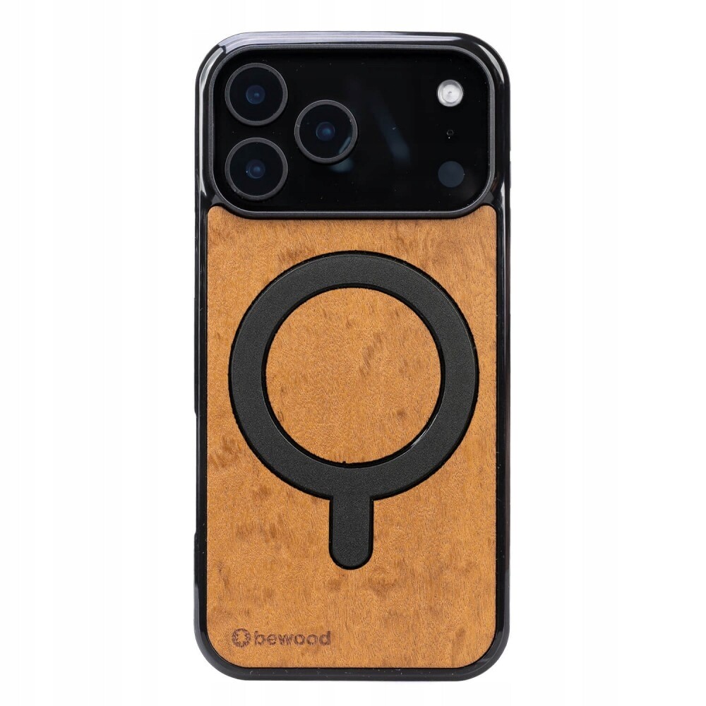 Dřevěné Pouzdro Bewood pro iPhone 17 Pro Max Imbuia s MagSafe