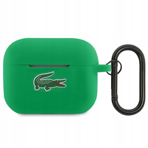 Lacoste LCAP2SLON AirPods Pro 2 zelená/zelená Silicone Croc Logo