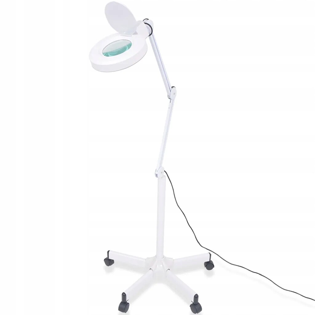 Stojací lampa vidaXL s lupou