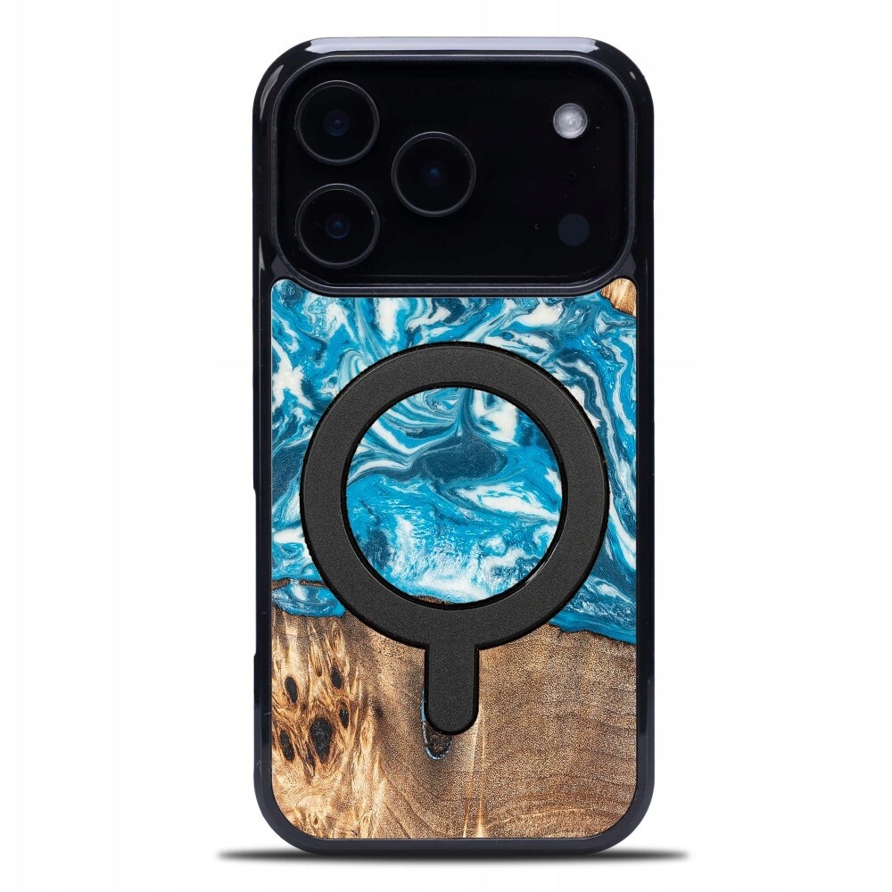 Pouzdro Bewood Unikátní pro iPhone 17 Pro Planety Uran s MagSafe