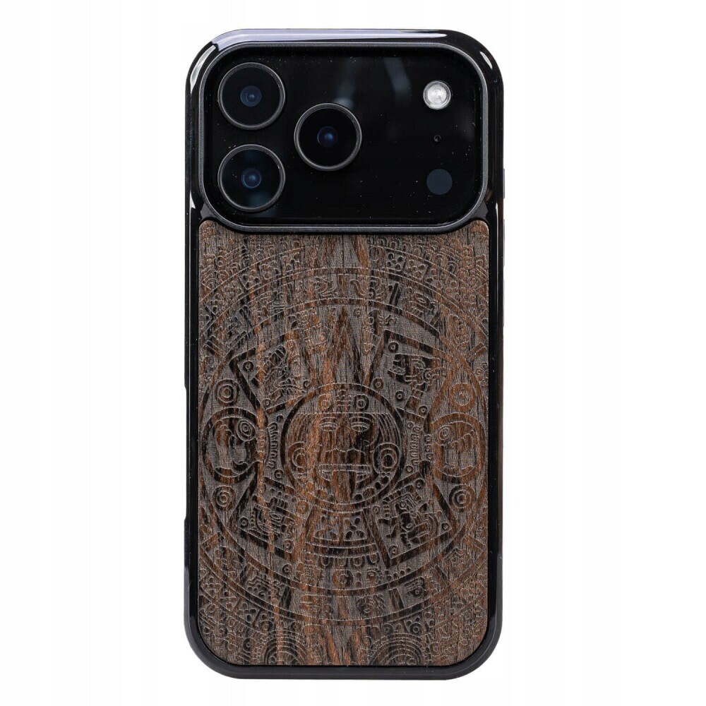 Dřevěné Pouzdro Bewood pro iPhone 17 Pro Kalendář Aztécký Ziricote