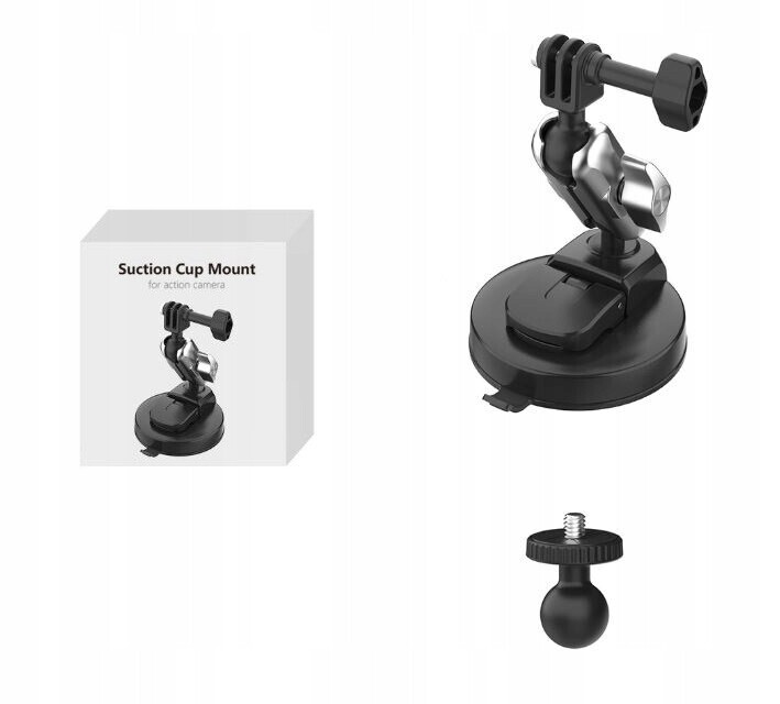 Držák do auta s přísavka pro sportovní kamery GoPro, Dji, Insta360