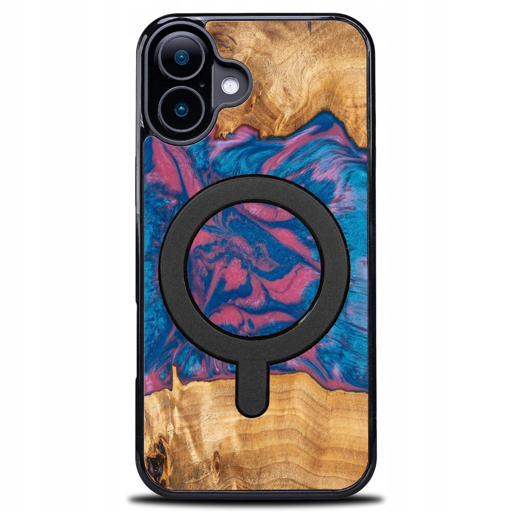 Pouzdro Bewood Unikátní pro iPhone 17 Neonové Vegas s MagSafe