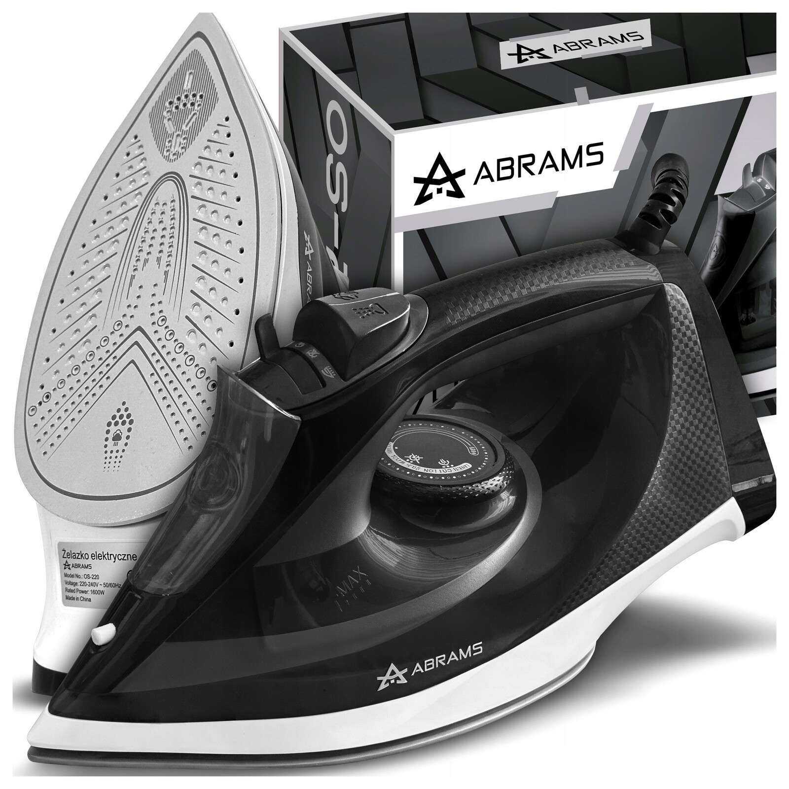 Žehlička 3000W Keramická Anti Drip Anti Calc Ruční Silná