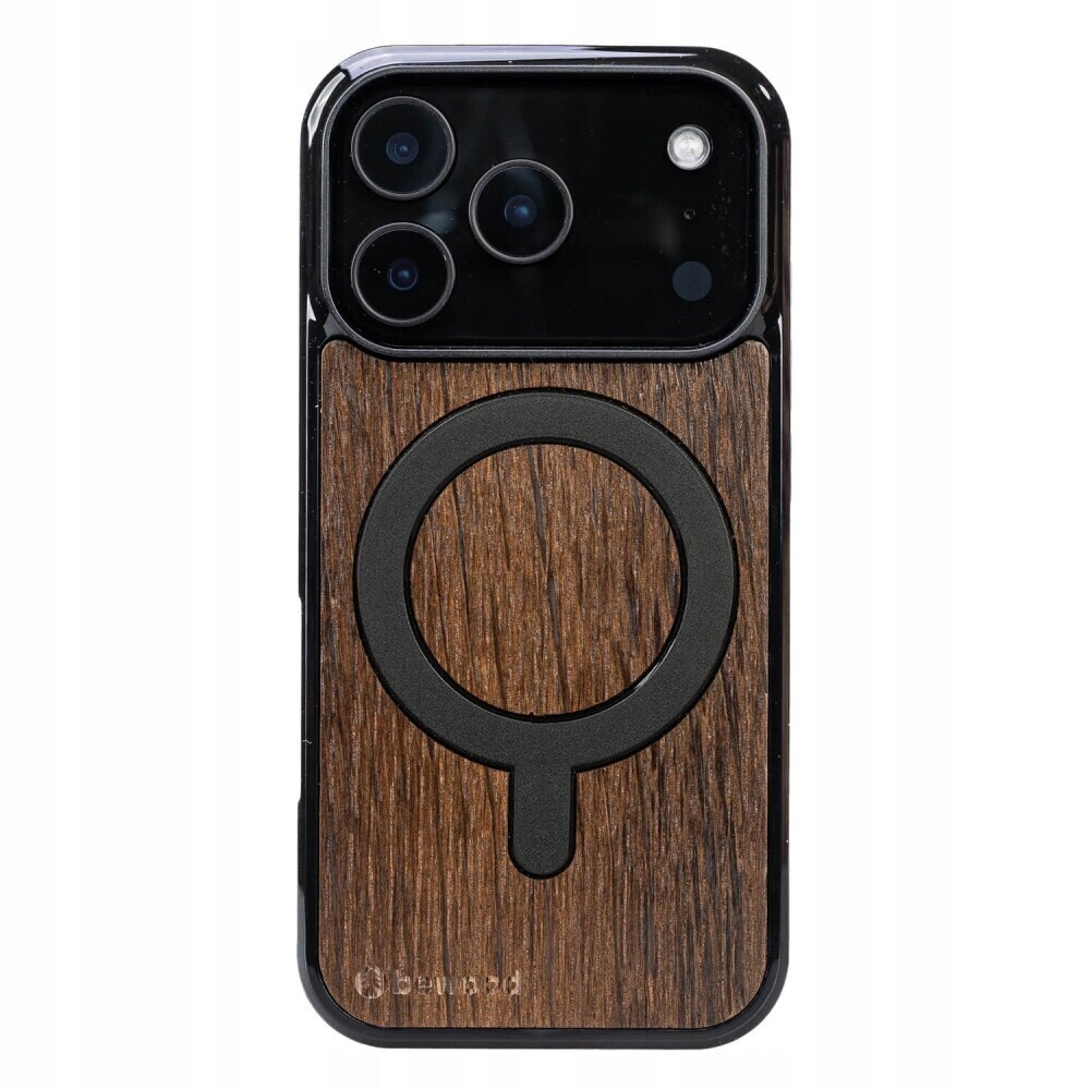 Dřevěné Pouzdro Bewood pro iPhone 17 Pro Dub Uzený s MagSafe