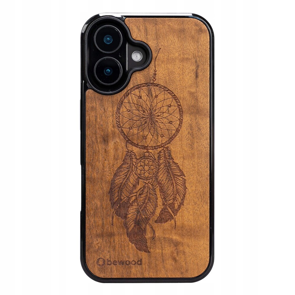 Dřevěný Pouzdro Bewood pro iPhone 17 Lapač Snů Imbuia