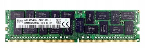 paměť Ram 1x 64GB Hynix Ecc DDR4 4DRx4 2400MHz PC4-19200 Lrdimm
