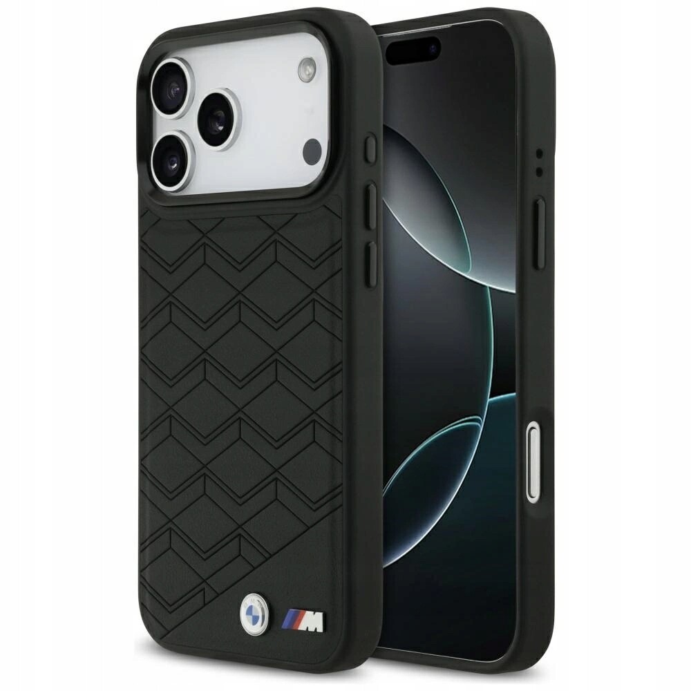 Pouzdro Bmw M Shape Logo MagSafe pro iPhone 17 Pro Max černé