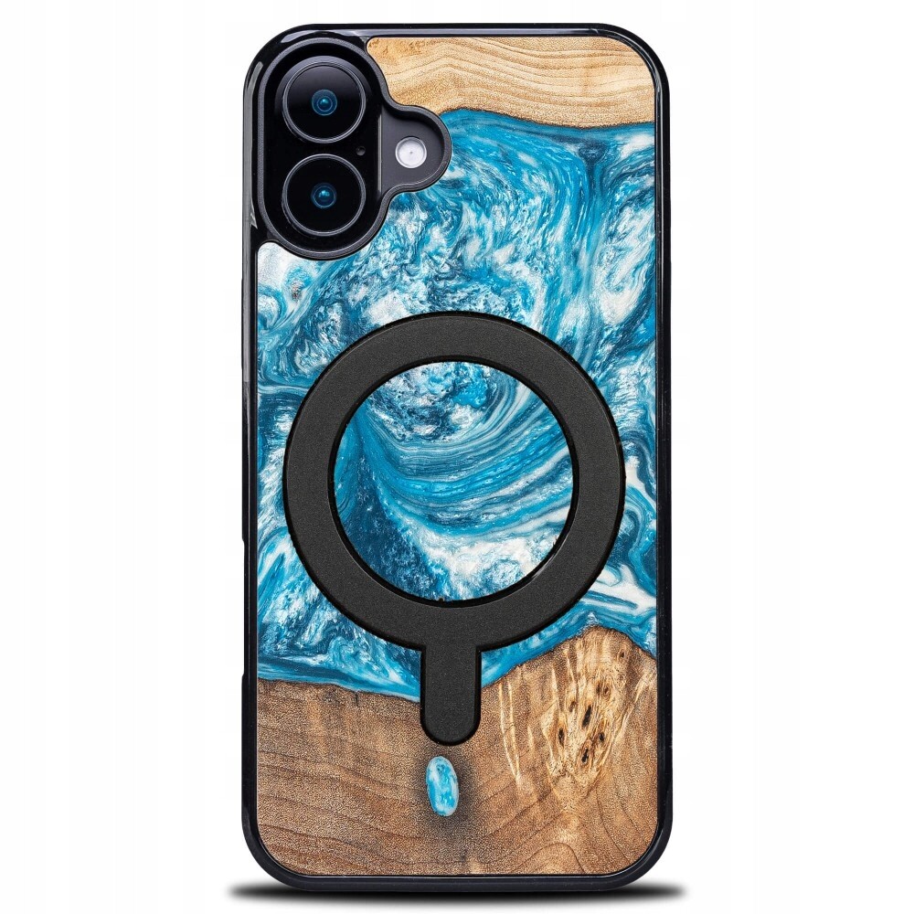 Pouzdro Bewood Unikátní pro iPhone 17 Planety Uran s MagSafe