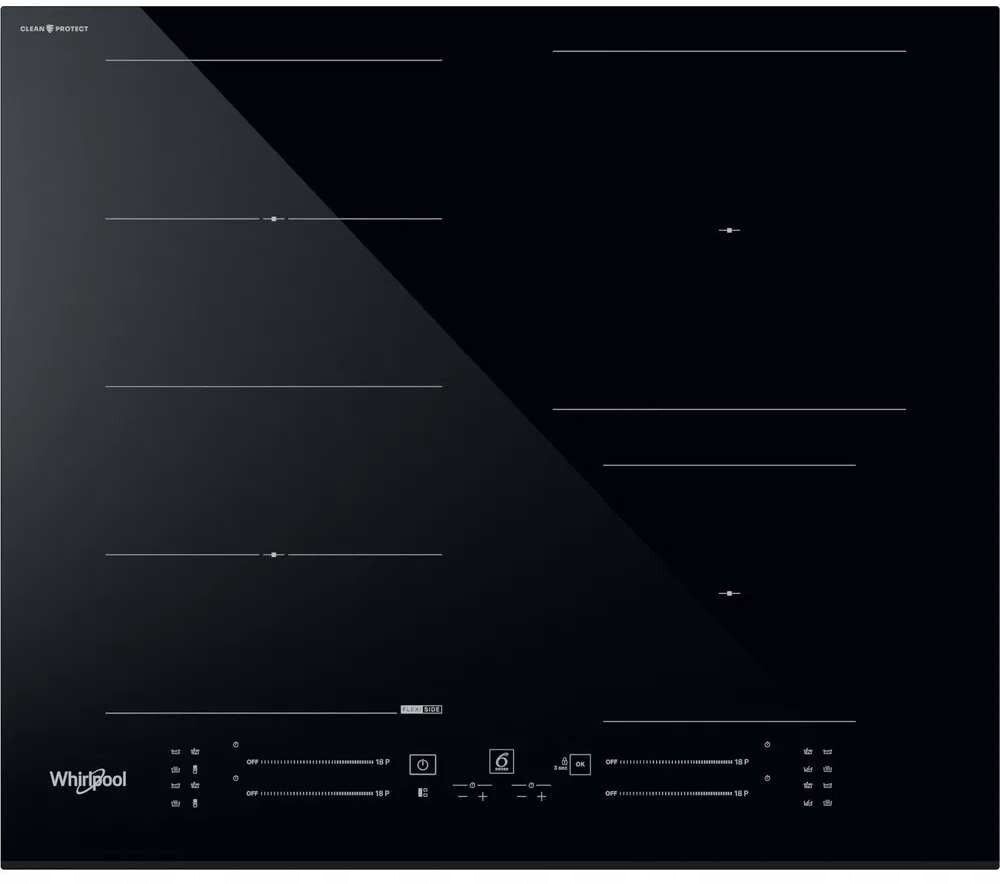 Whirlpool Indukční Deska WFS5060CPBF 60 CM Vestavná indukční varná deska