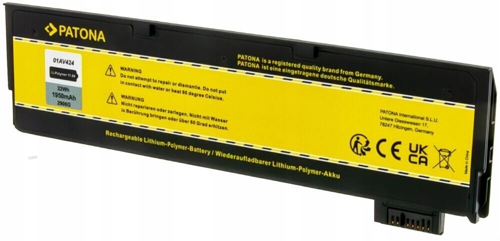 Patona baterie pro ntb Lenovo Thinkpad T570/A475 1950mAh Li-Pol 11,4V 01AV4