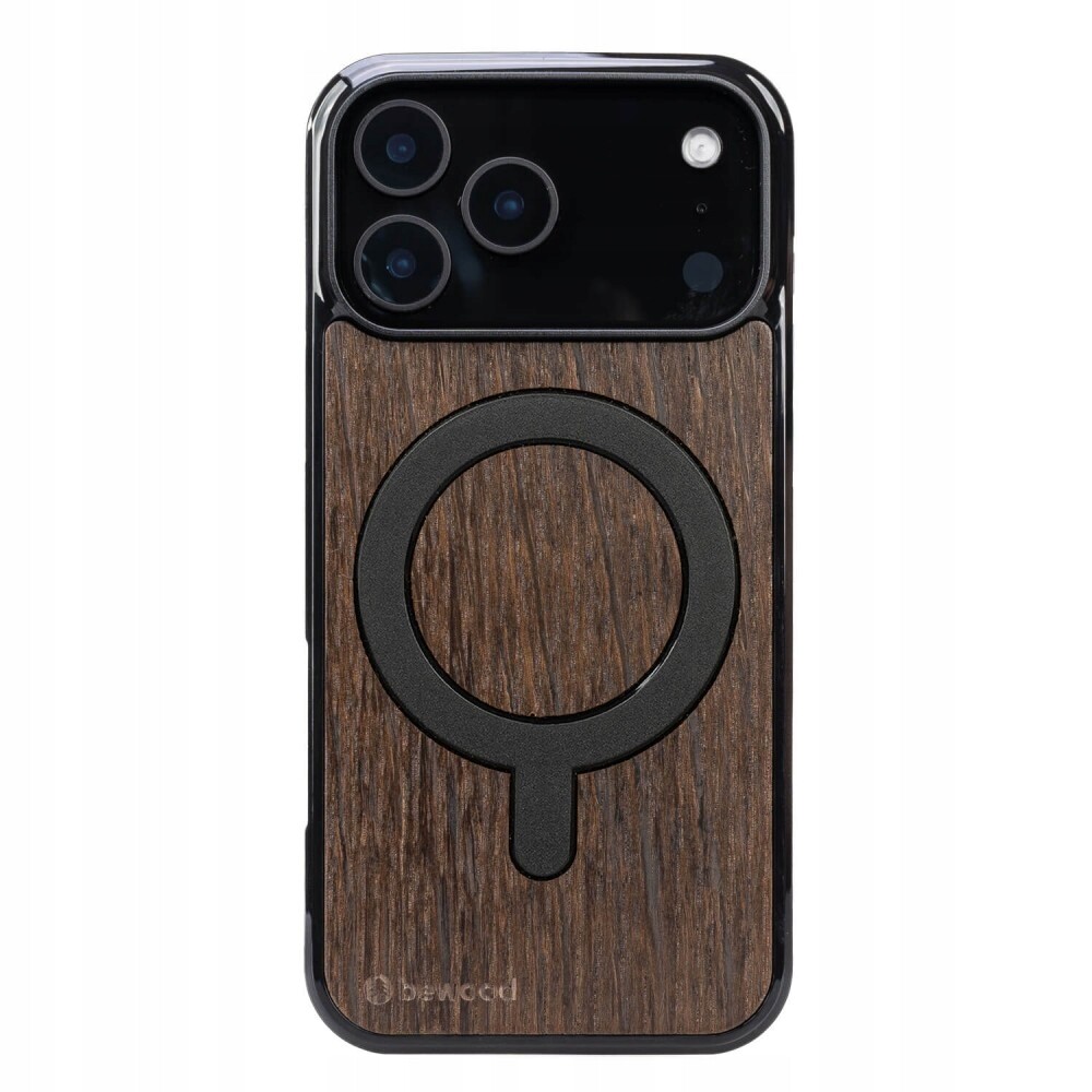 Dřevěné Pouzdro Bewood pro iPhone 17 Pro Max Dub Uzený s MagSafe
