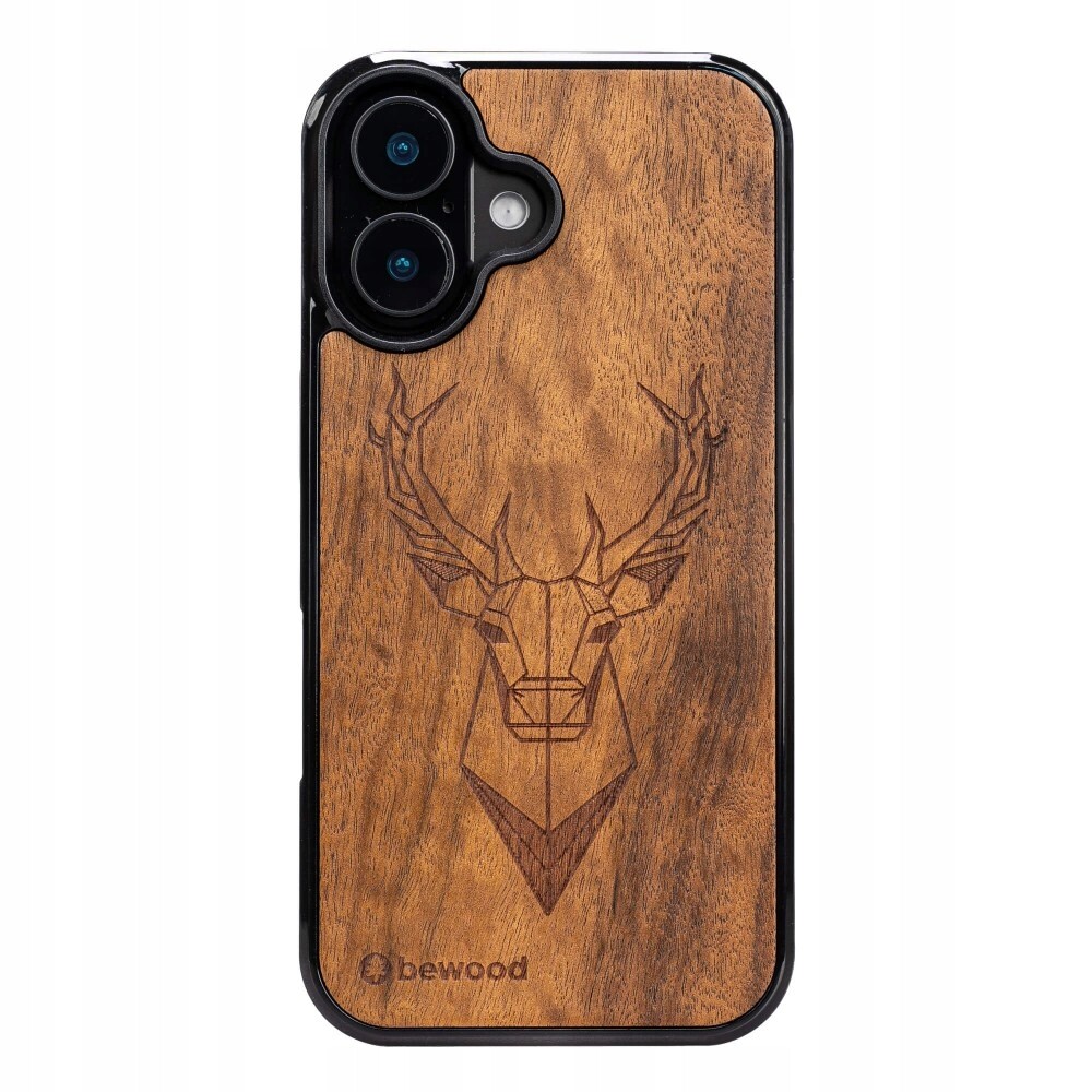Dřevěný Pouzdro Bewood pro iPhone 17 Imbuia Deer