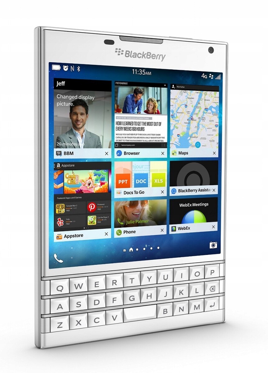 Nový Smartphone BlackBerry Passport 3 Gb 32 Gb 4G (lte) bílý