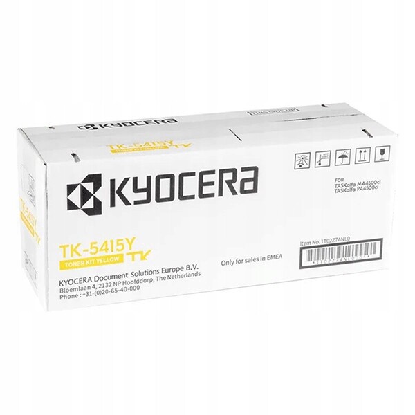 Kyocera toner TK-5415Y yellow (13 000 A4 stran 5%) pro TASKalfa MA/PA450