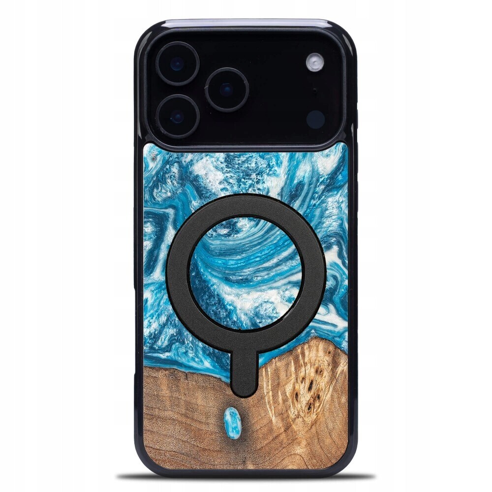 Pouzdro Bewood Unikátní pro iPhone 17 Pro Max Planety Uran s MagSafe