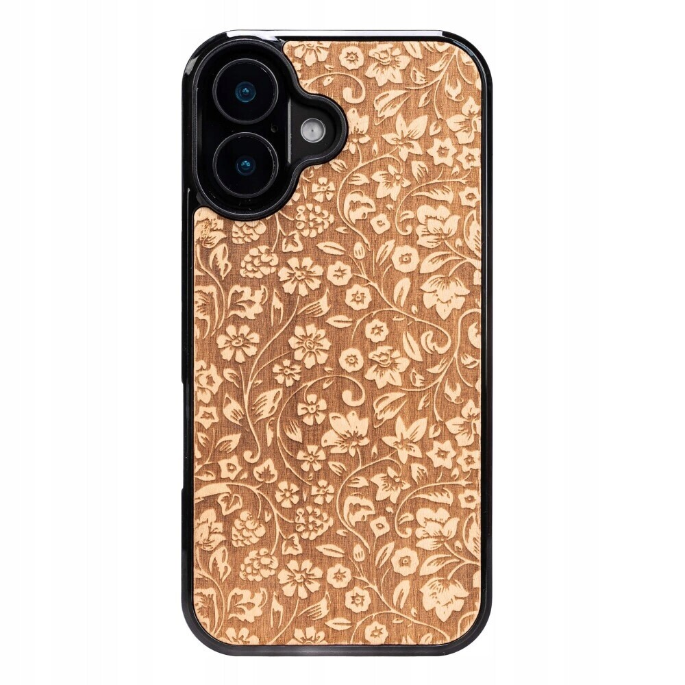 Dřevěné Pouzdro Bewood pro iPhone 17 Polní Květiny Aniegre