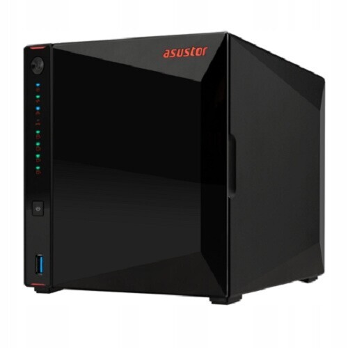 Asustor Nimbustor 4 Gen2 AS5404T 4 Bay Nas, Quad-Core 2.0GHz Cpu, Dual 2.5
