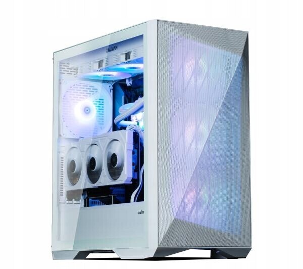 Zalman skříň Z9 Iceberg white Middle tower Atx 4x140mm fan Argb tem
