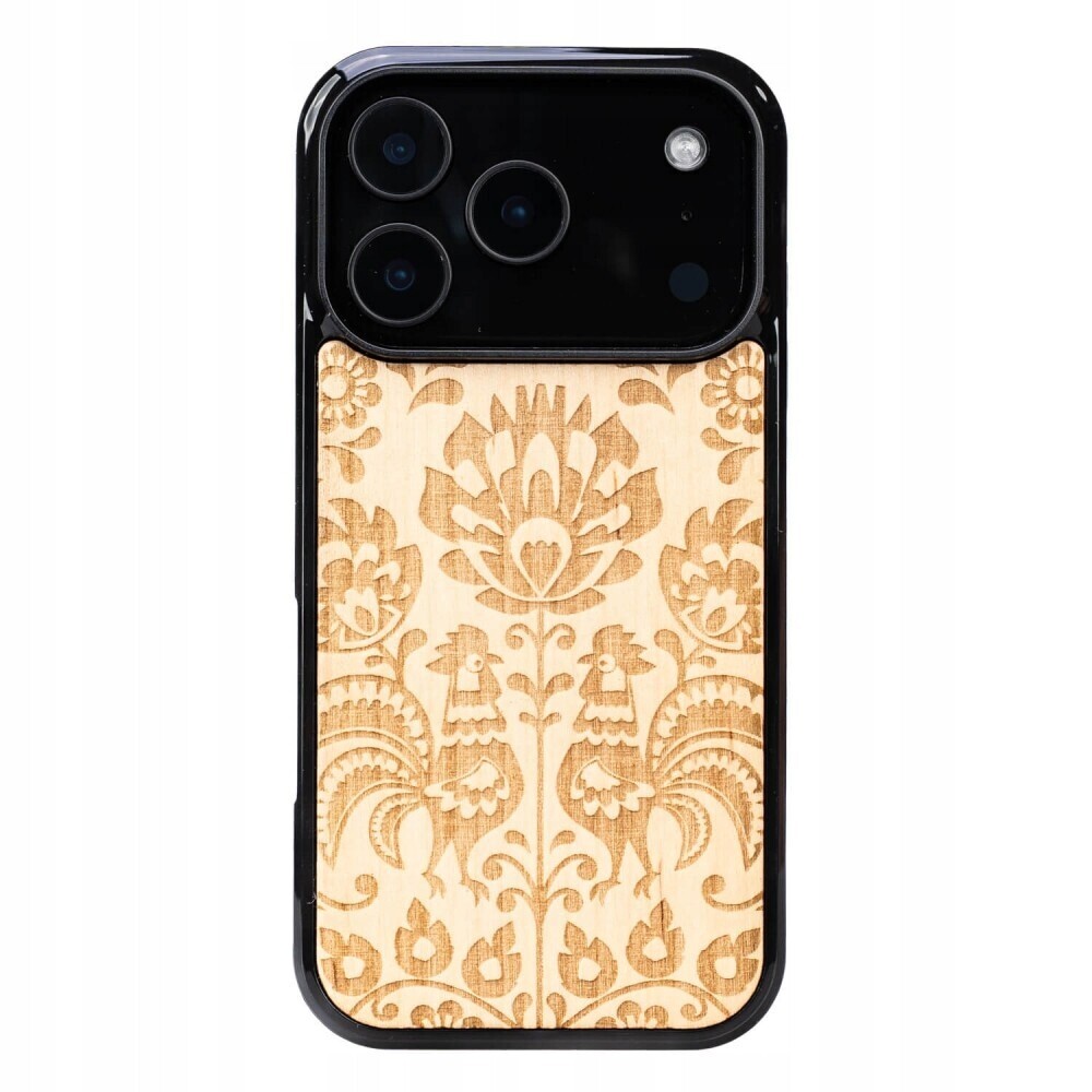 Dřevěný Pouzdro Bewood pro iPhone 17 Pro Polský lidový aniegre