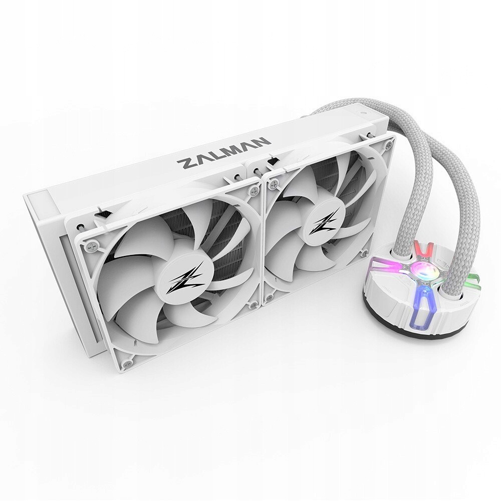 Zalman vodní chladič Reserator5 Z24 240 mm ZE1225ASHx2 bílý