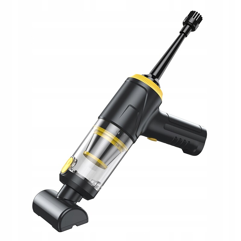 Ruční vysavač 4 v 1 s 2 rychlostmi a nastavitelným výkonem pro auto, domácí kancelář