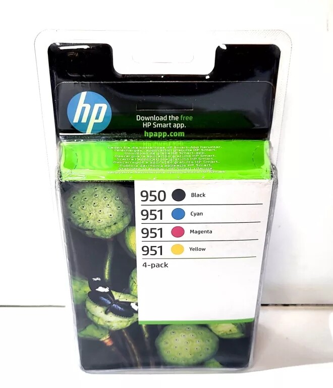 Hp 950 Black 951 Cmy Original Ink Cartridge 4-Pack