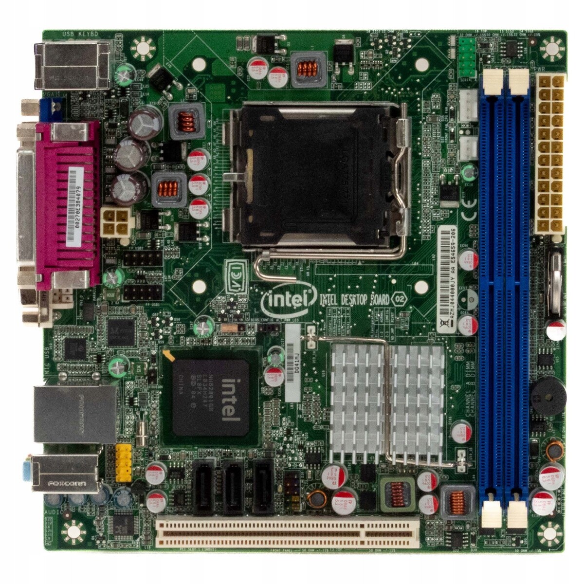 Intel DG41MJ LGA775 2x DDR2 Pci 3x Sata Mini Itx