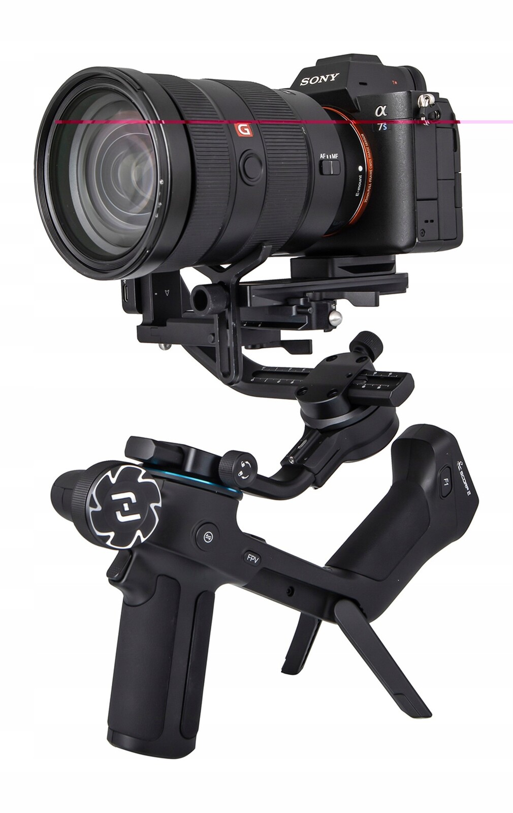 Ruční gimbal FeiyuTech Scorp 2 Kit pro fotoaparáty Vdslr