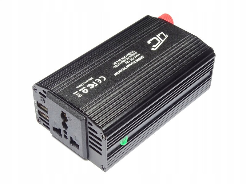 Měnič Napětí Dc-ac 12V/230V 300W 2xUSB 2.4A Ltc Lamex