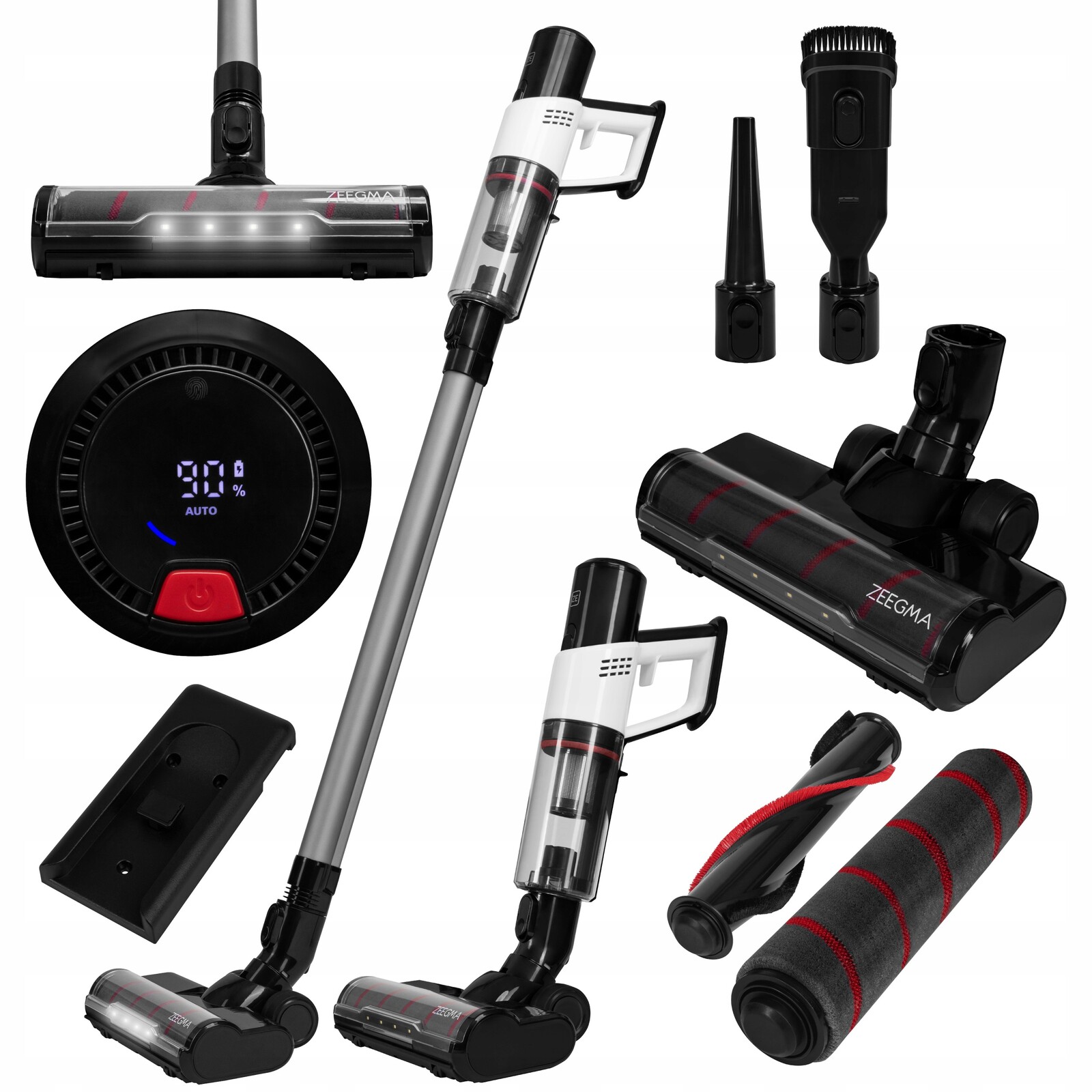 Vysavač vysavač Zeegma s mopováním 3v1 Základna Zonder Klaar