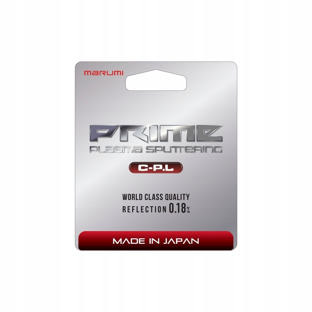 Polarizační filtr Marumi Prime Plasma Sputtering Cpl 72 mm