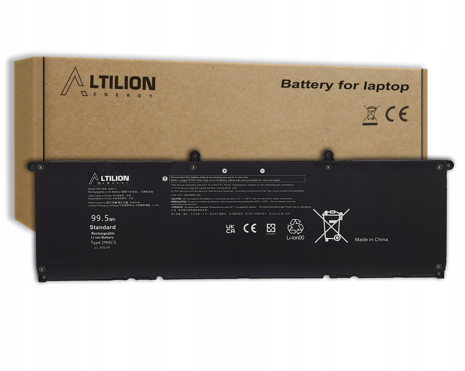 Baterie 2M0C5 9FTVV F5HR2 pro Dell Precision 5680