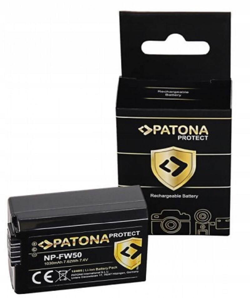 Patona baterie pro foto Sony NP-FW50 1030mAh Li-Ion Protect