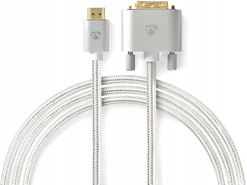 Nedis Profigold Hdmi kabel/ konektor Hdmi DVI-D 24+1 zástrčka/ bavlna/ st
